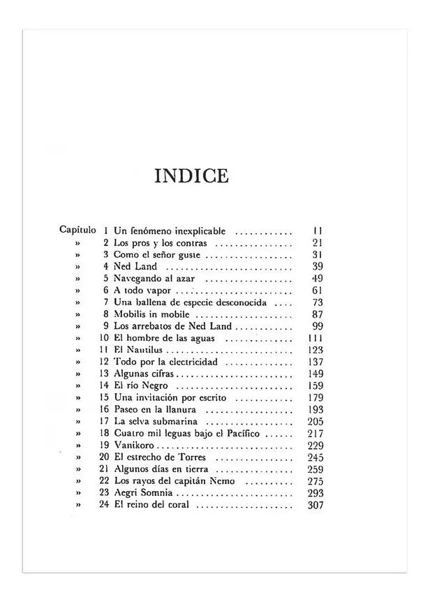 Libro 20,000 Leguas de Viaje Submarino Tomo I