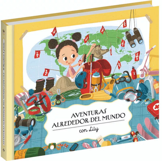 Libro Aventuras Alrededor Del Mundo Con Lily