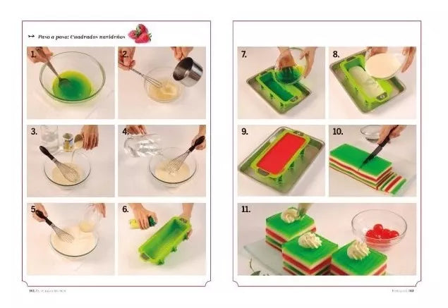 Libro recetas gelatinas postres