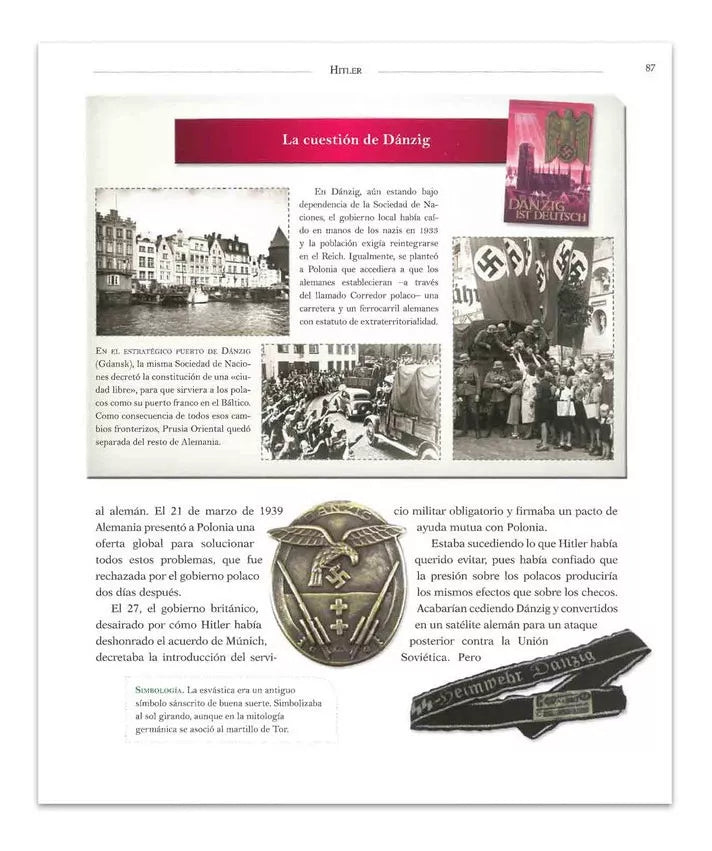 Libro Hitler - Protagonistas de la Historia