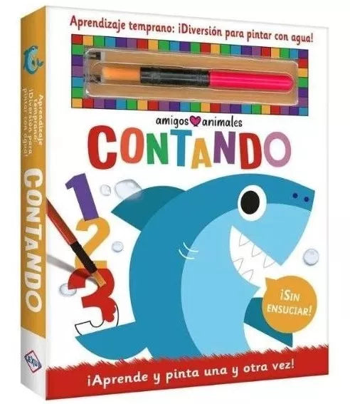 Libro colección Primeras Palabras-abecedario-contando-sumando