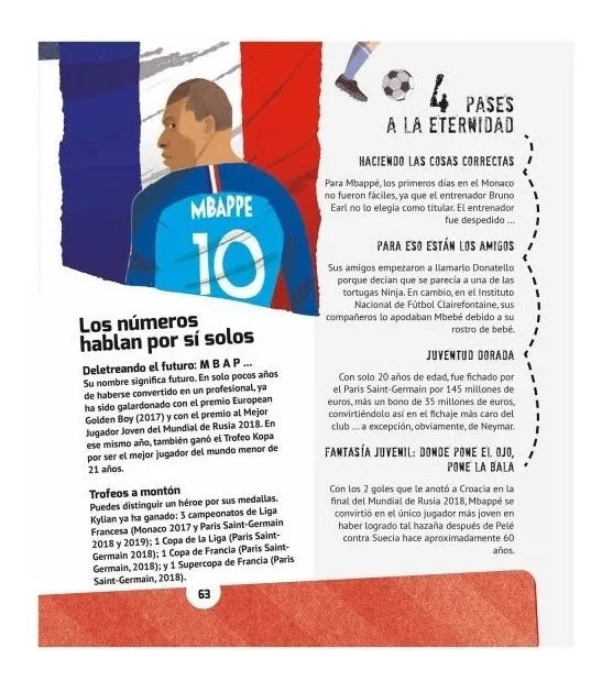 Libro 30 Jugadores de Fútbol que Hicieron Historia
