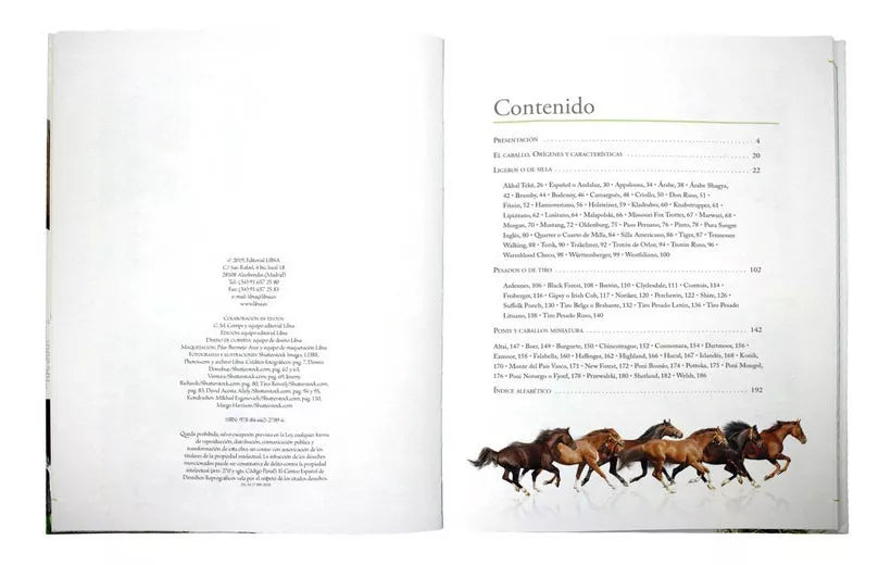 Enciclopedia de las razas de los caballos