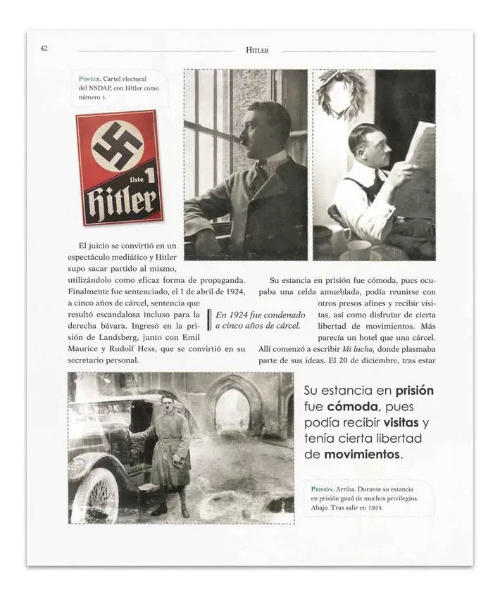 Libro Hitler - Protagonistas de la Historia