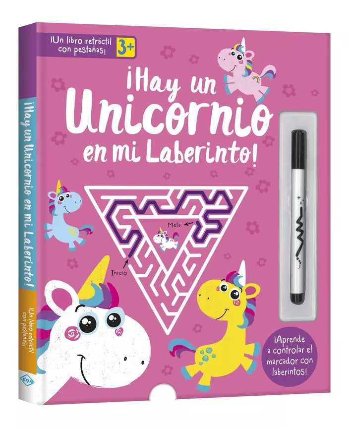 Libro De Unicornios Y Laberintos + Plumón