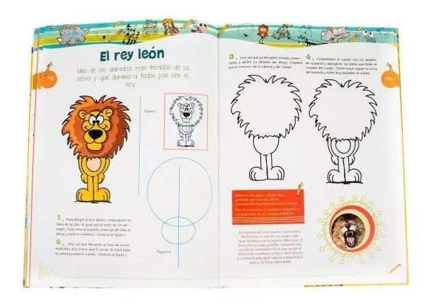 Libro aprender a dibujar para niños 100 Ideas