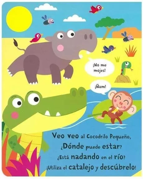 Libro Cocodrilo Grande