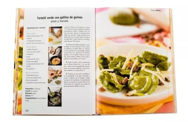 Libro Pasta recetas para preparar exquisitos platos