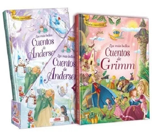 Libro Los más bellos Cuentos de Grimm y Andersen