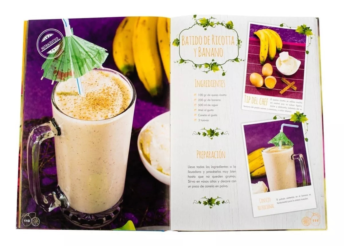 Libro Jugos y Batidos Saludables
