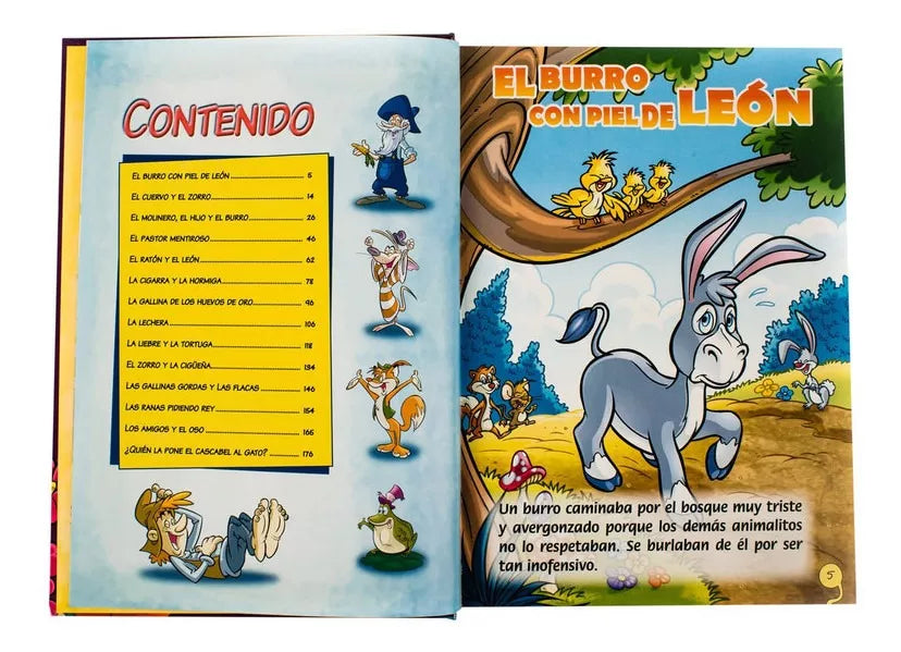 Libro El Mundo de las Fábulas