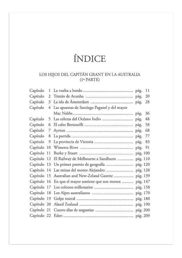 Los Hijos Del Capitán Grant Tomo I