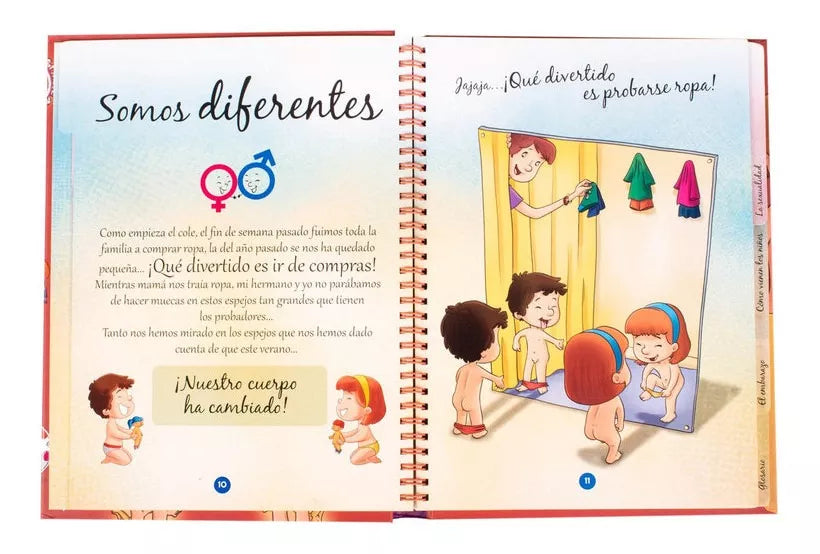 Libro Sexualidad contada para Niños y Niñas