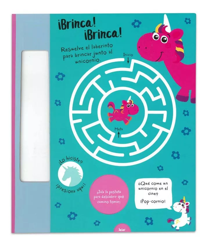 Libro De Unicornios Y Laberintos + Plumón