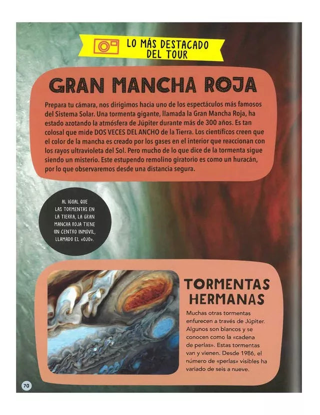Libro Tour por el Sistema Solar Dra. Maggie