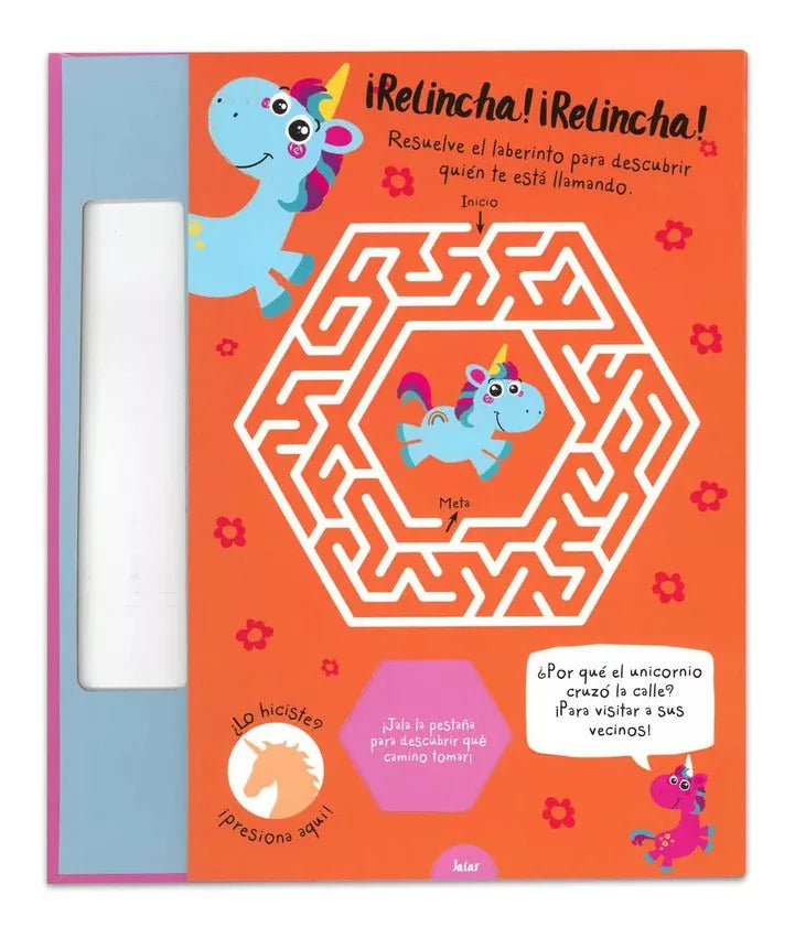 Libro De Unicornios Y Laberintos + Plumón