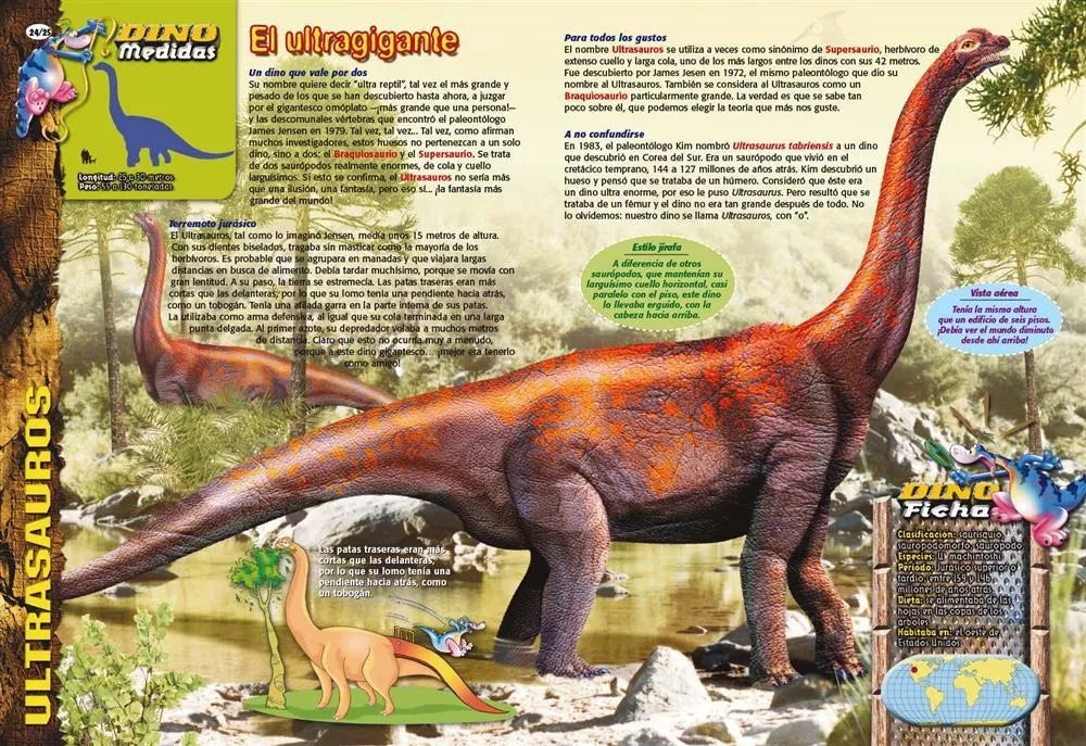 Libro Dinosaurios Jurásicos