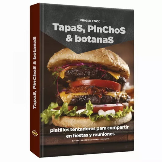 Libro cocina Tapas, Pinchos y Botanas