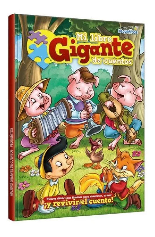 LIBRO GIGANTE DE CUENTOS ROMPECABEZAS