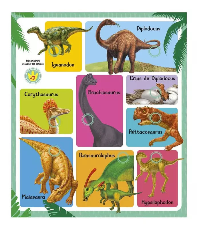 Libro Sonidos de los dinosaurios