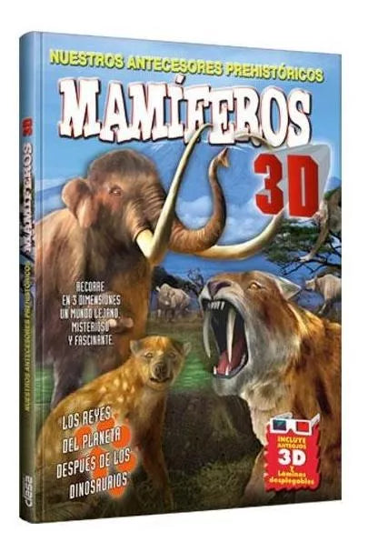 Libro Mamíferos 3d Nuestros Antecesores Prehistóricos