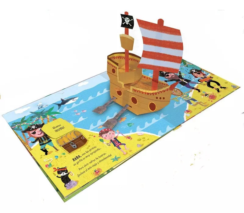Libro piratas Pop Up Levanta La Solapa – Piratas