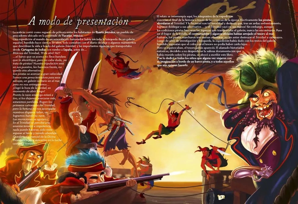 Libro Mundo De Los Piratas Maxiformato
