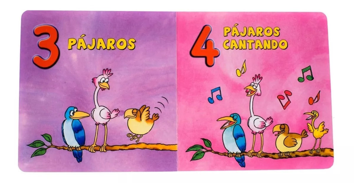 Libro aprendiendo 4 libros números, letras, colores y opuesto