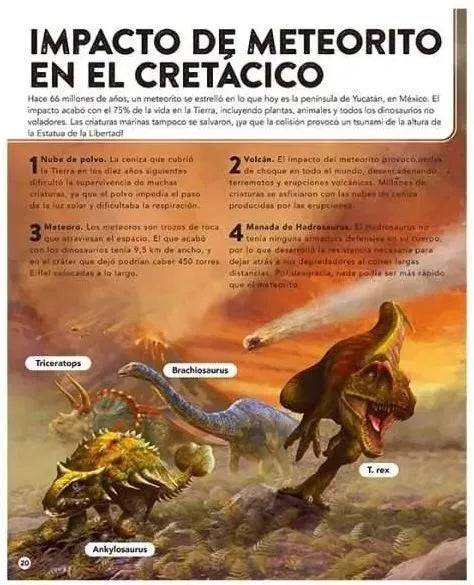 Libro Dinosaurios y vida Prehistórica con Sonidos