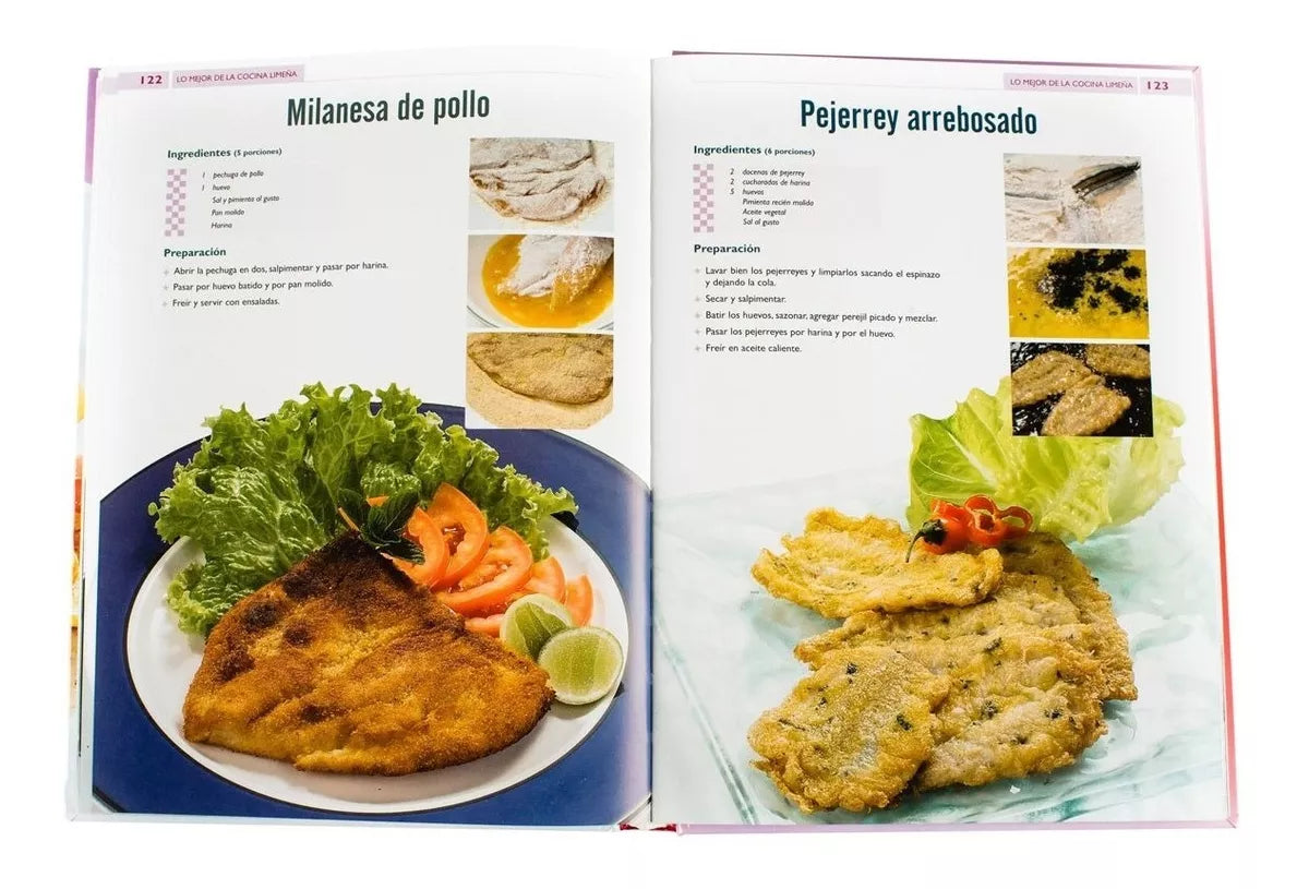 Libro Lo mejor de la comida Limeña