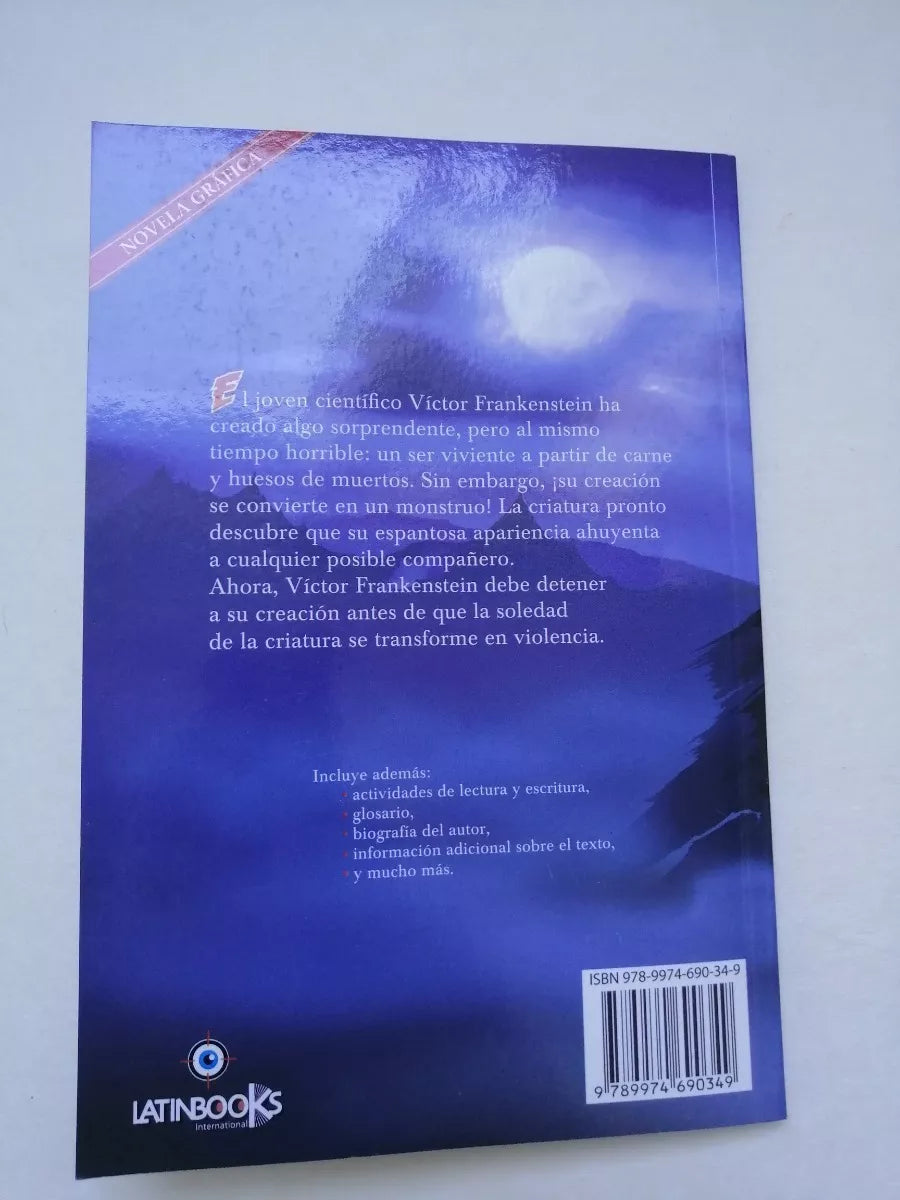 Novela Grafica Frankenstein
