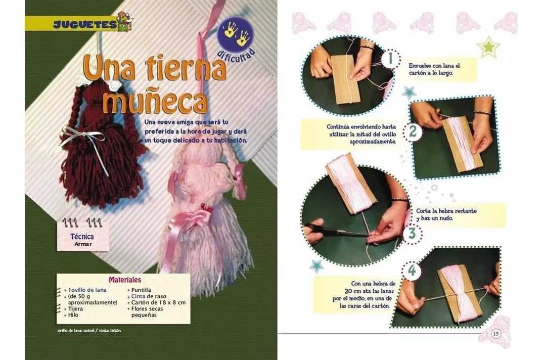 Libro Manualidades Y Artesanías Para Los Pequeños