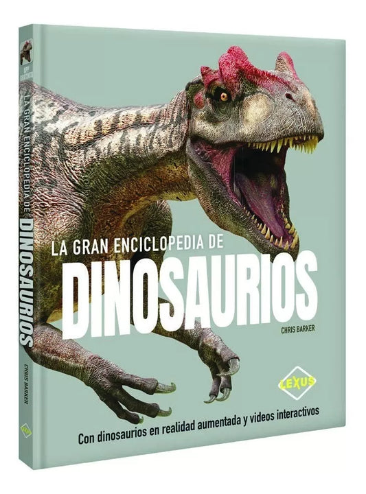 Libro enciclopedia Dinosaurios realidad aumentada