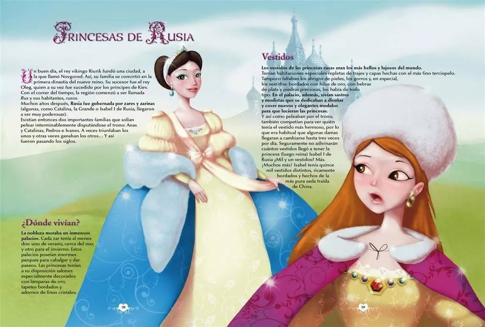 Libro El Mundo De Las Princesas Maxiformato